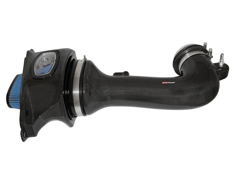 AFE Black Series Carbon Fiber Cold Air Intakes - aFe Momentum Carbon Fiber Cold Air Intake System PDS/P5R 15-16 Chevrolet Corvette Z06 V8-6.2L