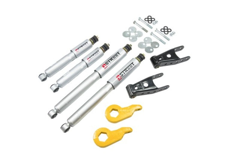 BT Lower Kit w SP Shocks - Belltech LOWERING KIT WITH SP SHOCKS