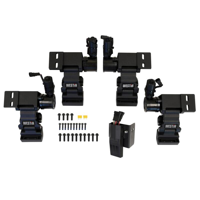 WES Running Boards - Pro-e - Westin 07-21 Toyota Tundra CrewMax Pro-e Electric Running Boards - Textured Black