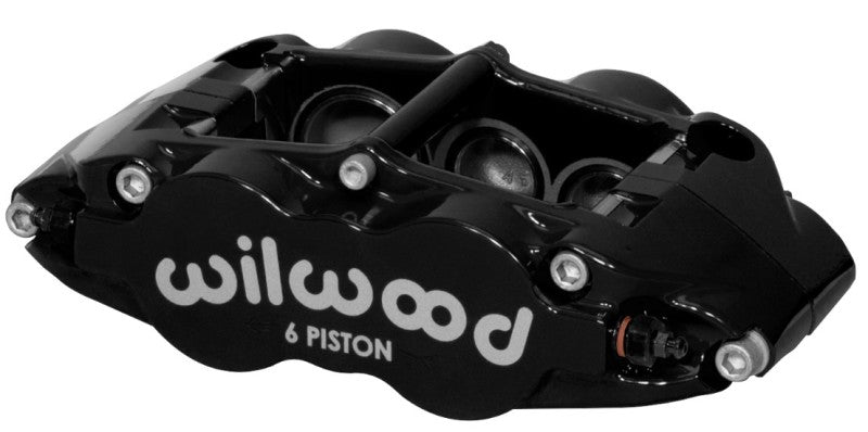 WIL Superlite Caliper - Wilwood Caliper-Forged Narrow Superlite 6R-R/H - Aluminum 1.75/1.25in/1.25in Pistons - 1.10in Rotor
