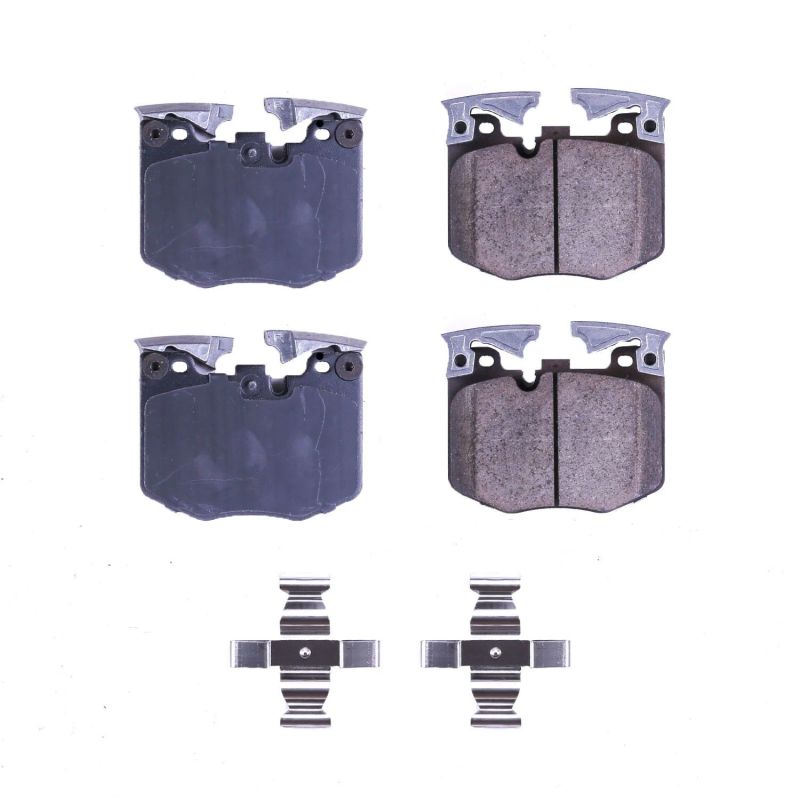 PSB Z17 Evolution Brake Pads - Power Stop 2019 BMW 330i Front Z17 Evolution Ceramic Brake Pads w/Hardware