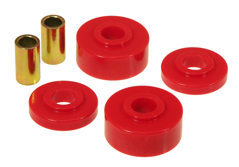 PRO Transmission Mounts - Red - Prothane 69-93 Dodge Truck Trans Mount Bushings - Red