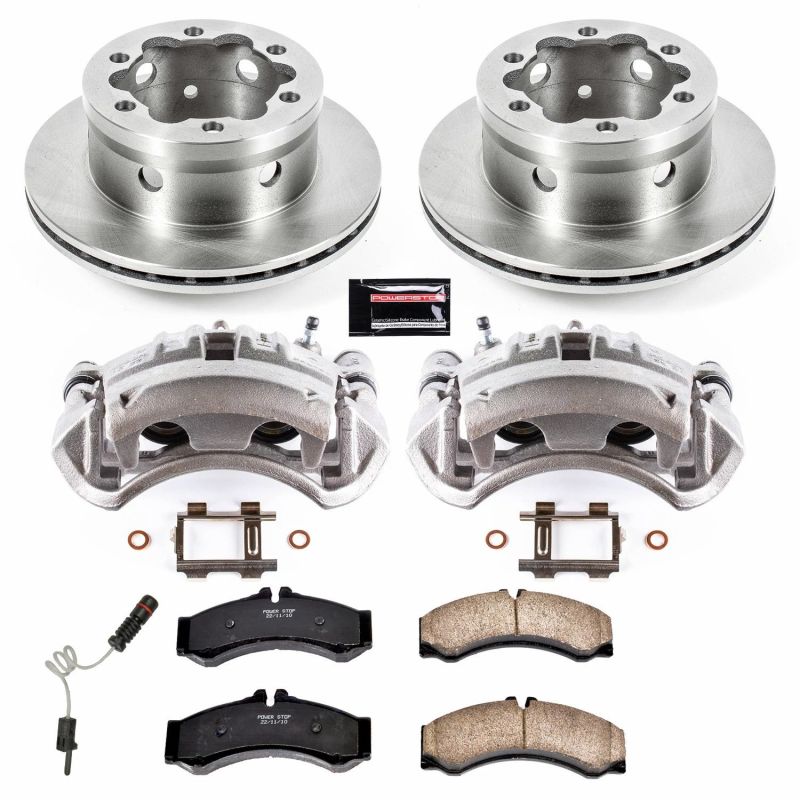 PSB Autospecialty Kit w/Cals - Power Stop 03-06 Dodge Sprinter 3500 Rear Autospecialty Brake Kit w/Calipers