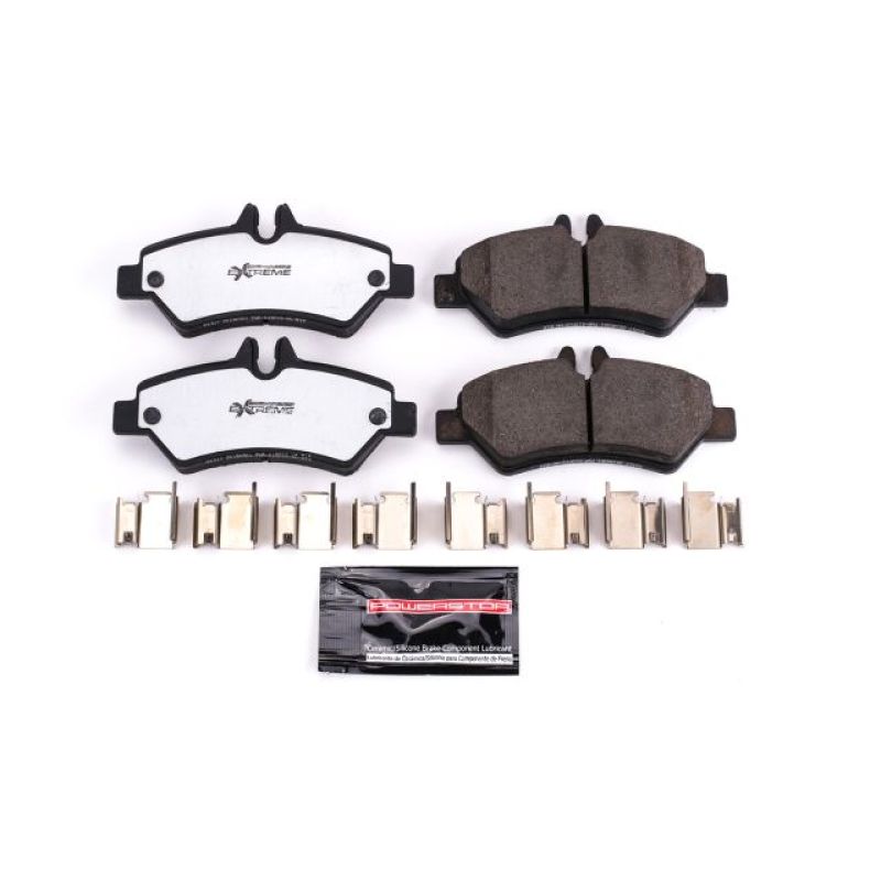 PSB Z36 Truck & Tow Brake Pads - Power Stop 07-09 Dodge Sprinter 2500 Rear Z36 Truck & Tow Brake Pads w/Hardware