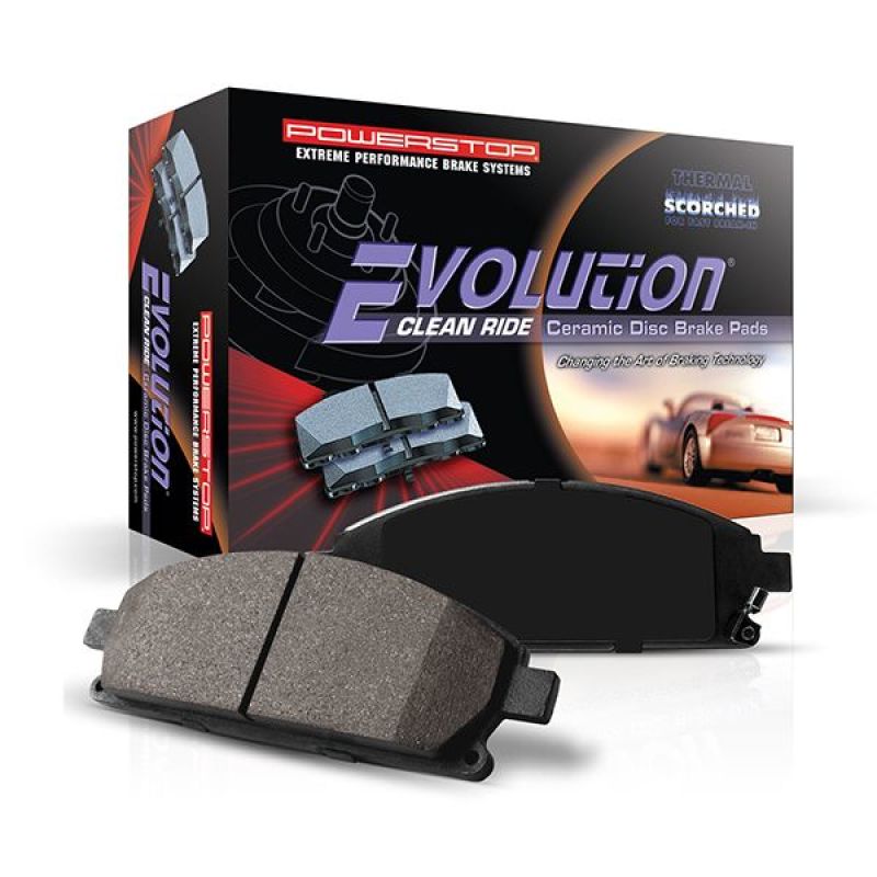 PSB Z16 Evolution Brake Pads - Power Stop 2021 Acura TLX Front Z16 Evo Ceramic Brake Pad