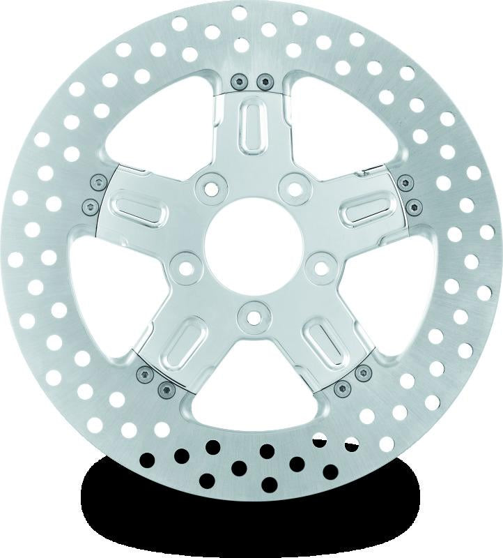 PFM Brake Rotors - Performance Machine Disc/Carr 11.8 Formula Front - Chrome