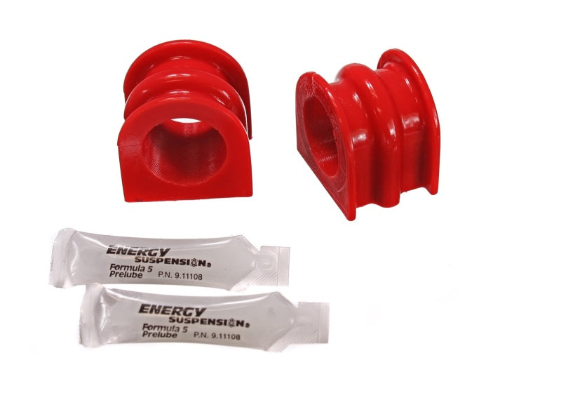 ES Sway Bar Bushings - Red - Energy Suspension 03-07 Infiniti G-35 Coupe RWD / 02-09 350Z Red 32mm Front Sway Bar Frame Bushings