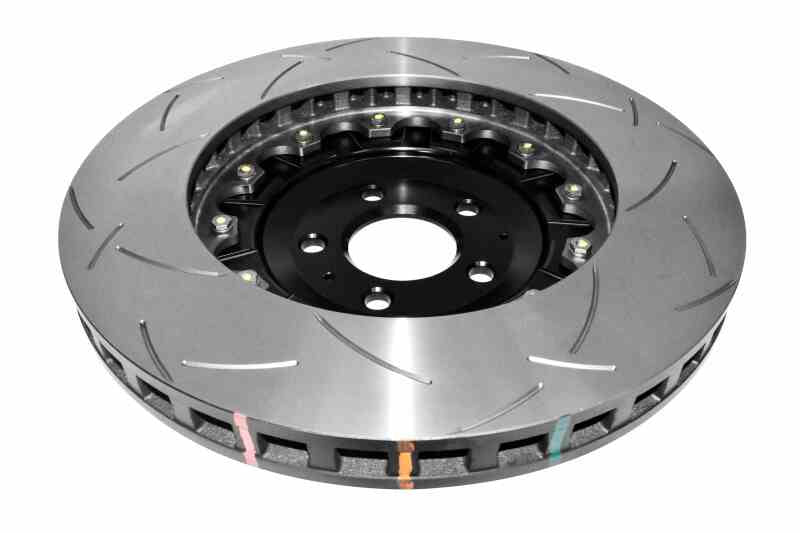DBA 5000 Series Slotted Rings - DBA 07-11 Audi S6 Front 5000 Series Slotted Rotor w/Black Hat