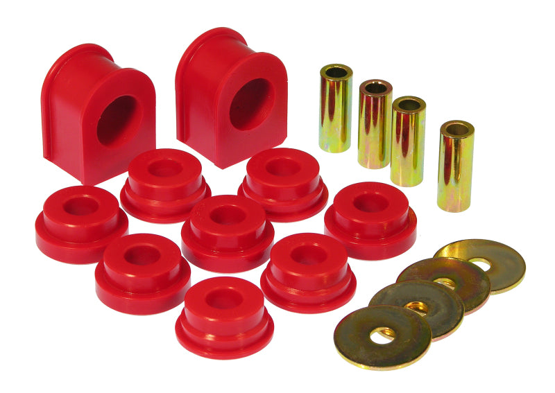 PRO Sway/End Link Bush - Red - Prothane 4/99-04 Ford F250 SD 4wd Front Sway Bar Bushings - 32mm - Red