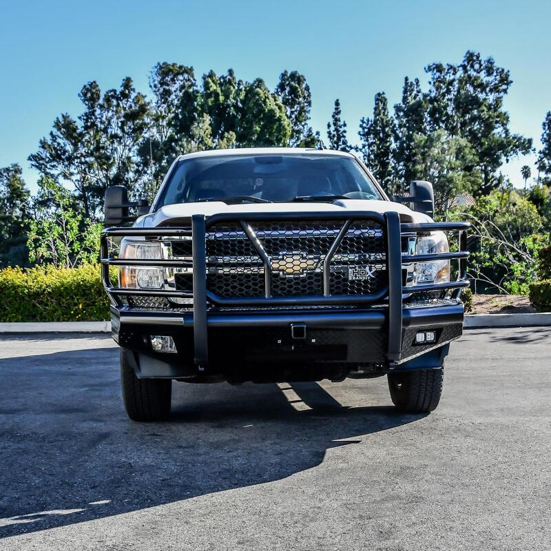 WES HDX Front Bumpers - Westin 11-14 Chevrolet Silverado 2500/3500 HDX Bandit Front Bumper - Blk