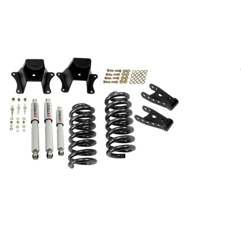 BT Lower Kit w SP Shocks - Belltech LOWERING KIT WITH SP SHOCKS