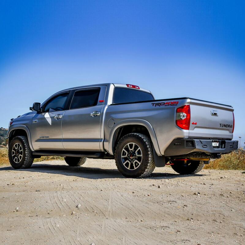 WES Pro-Series Bumpers - Westin 14-21 Toyota Tundra (Excl. Tundra w/Blind Spot Sys) Pro-Series Rear Bumper - Tex. Blk