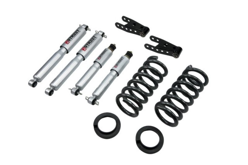 BT Lower Kit w SP Shocks - Belltech LOWERING KIT WITH SP SHOCKS