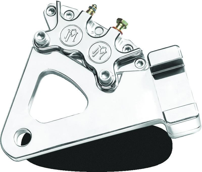 PFM Brake Kits - Performance Machine Rear Brake 125x4R x Stock Disc - Chrome
