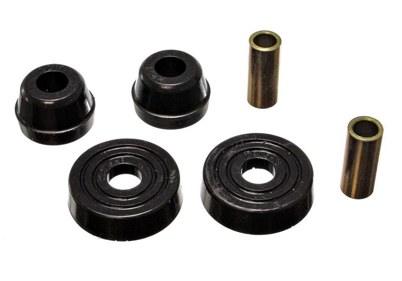 ES Strut Bushings - Black - Energy Suspension 83-04 Ford Mustang SVO Black McPherson Strut Tower Bushing Set