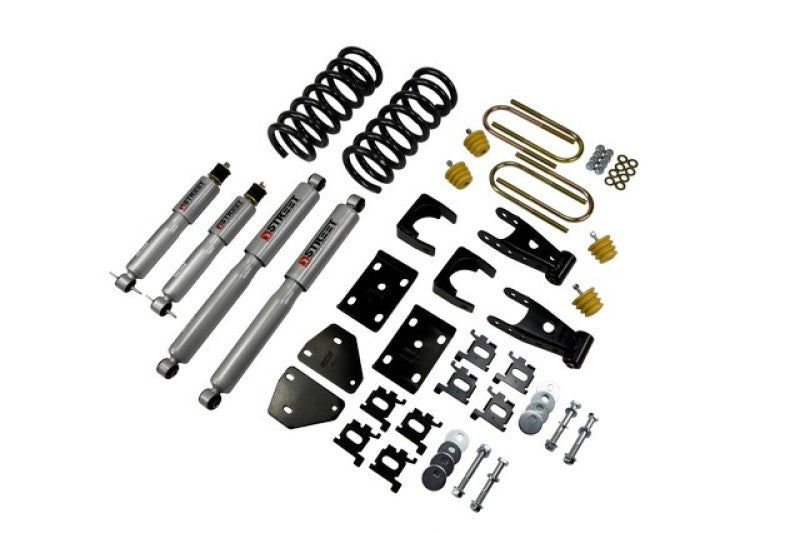 BT Lower Kit w SP Shocks - Belltech LOWERING KIT WITH SP SHOCKS