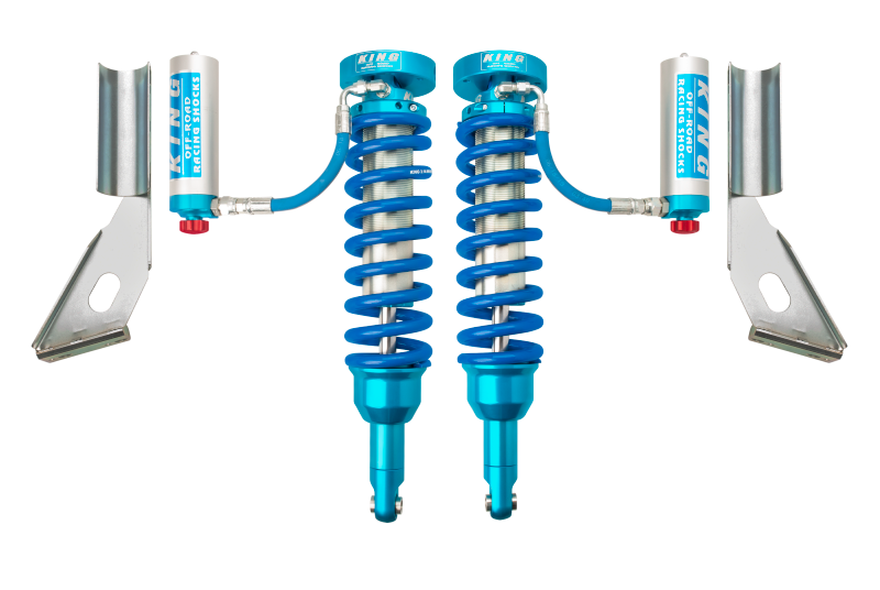 KIN 2.5 Coilovers - King Shocks 2010+ Toyota FJ Front 2.5 Dia Coilover Remote Reservoir Shock w/Adjuster (Pair)