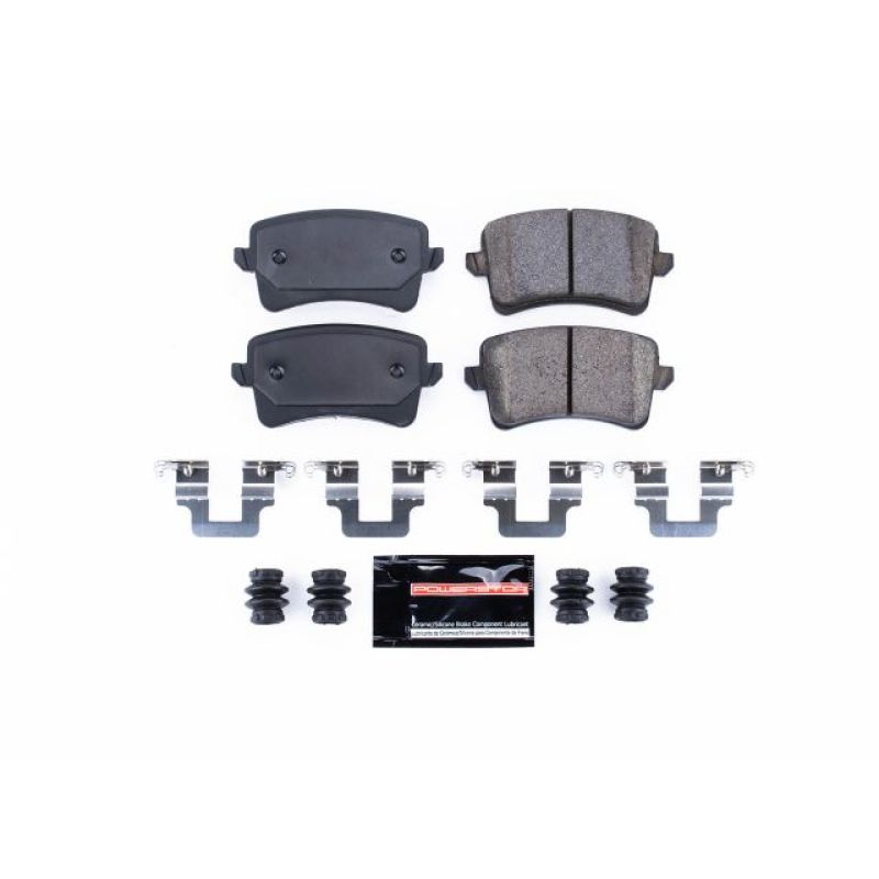 PSB Z23 Evolution Brake Pads - Power Stop 10-16 Audi A4 Rear Z23 Evolution Sport Brake Pads w/Hardware