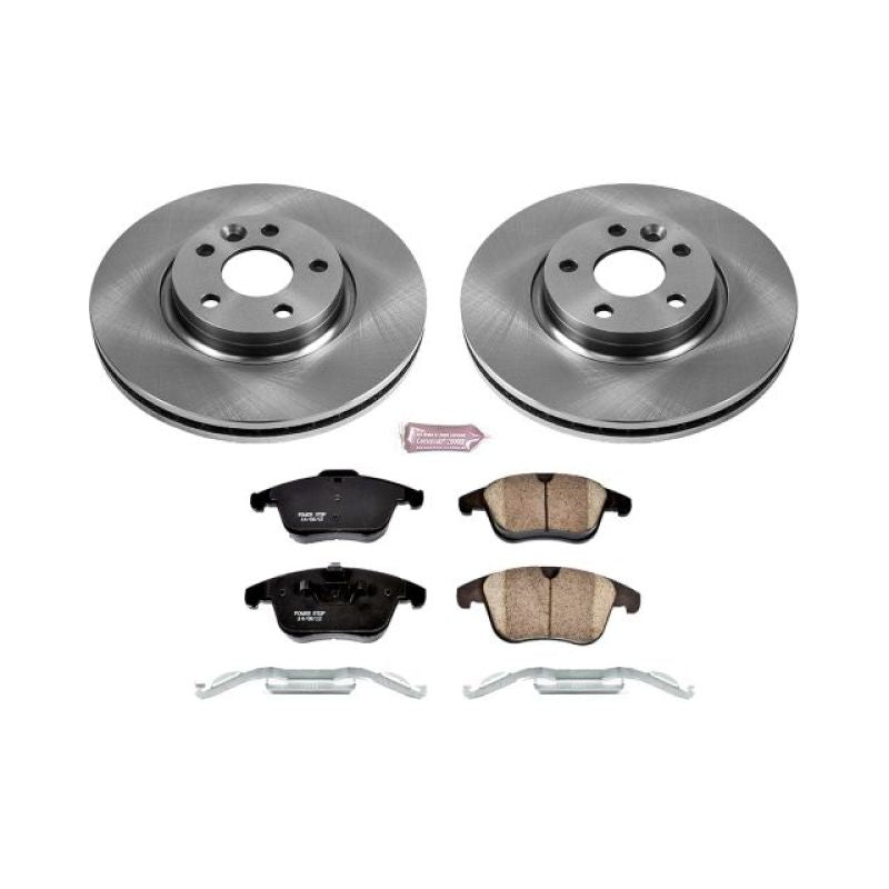 PSB Autospecialty Kit - Power Stop 15-18 Volvo S60 Front Autospecialty Brake Kit