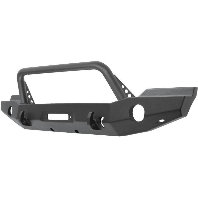 WES WJ2 Bumpers - Westin 07-18 Jeep Wrangler JK WJ2 Full Width Front Bumper w/Bull Bar Textured Black