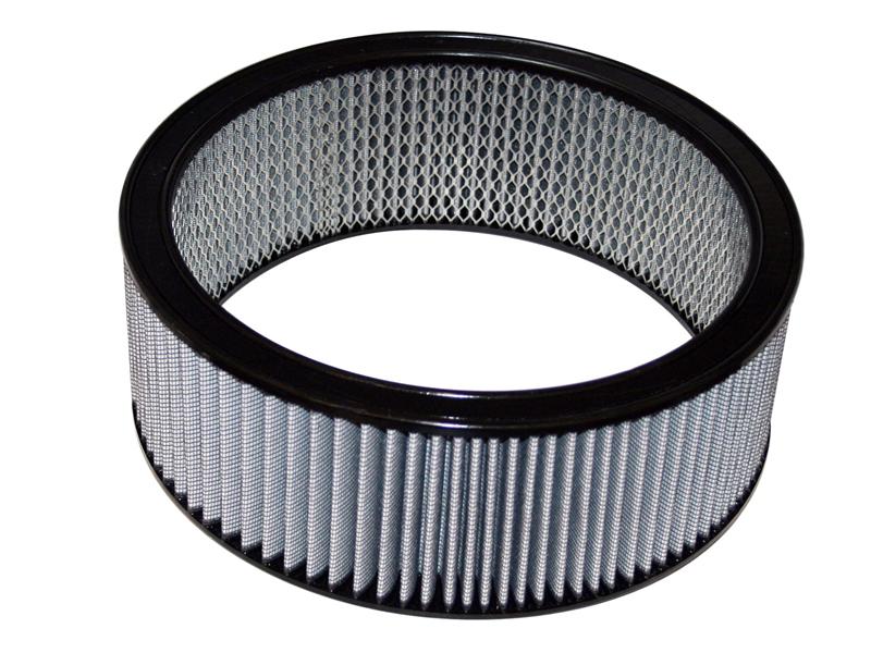 AFE Universal Pro-5 R Filter - aFe MagnumFLOW Air Filters Round Racing P5R A/F RR P5R 16.19 OD x 14 ID x 4 H