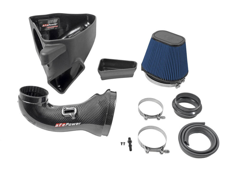 AFE Track Series Intake - aFe 17-12 Chevrolet Camaro ZL1 (6.2L-V8) Track Series Carbon Fiber CAI System w/ Pro 5R Filters