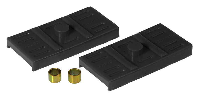 PRO Spring Pad - Blk - Prothane 67-69 Chevy Camaro/Firebird Lower Spring Pad (Mono) - Black