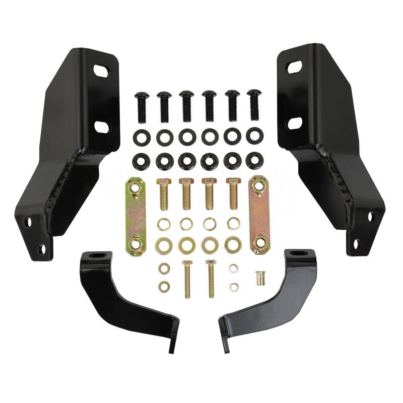WES HDX Grille Guards - Westin 21-22 Ford F-150 w/Front Camera HDX Modular Grille Guard - Black