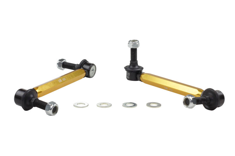 WL Sway Bar Links - Whiteline Universal Sway Bar Link Assembly Heavy Duty Adjustable Ball/Ball Style