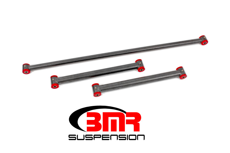 BMR Suspension Arm Kits - BMR 82-02 3rd Gen F-Body Non-Adj. Rear Suspension Kit Poly (Polyurethane) - Black Hammertone