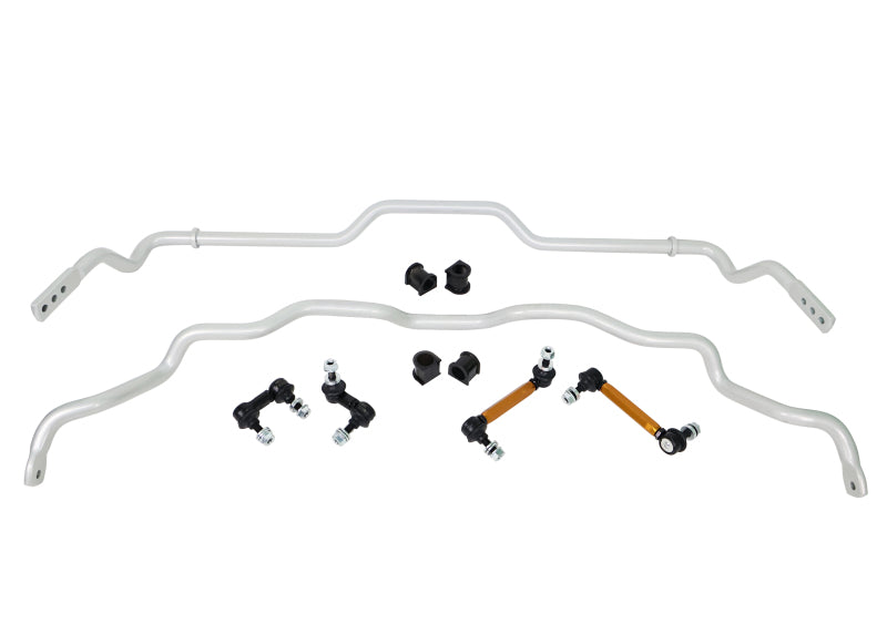 WL Sway Bars - Kits - Whiteline 96-01 Mitsubishi Lancer Evolution IV/V/VI AWD Anti Sway Bar Front and Rear Vehicle Kit