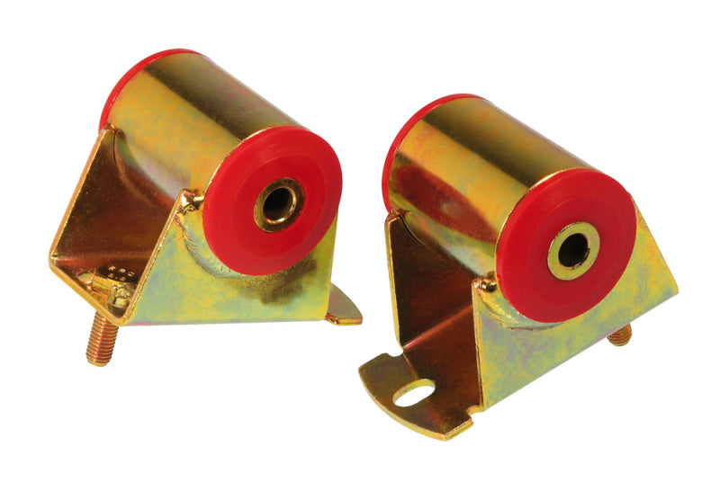 PRO Engine Mounts - Red - Prothane 87-00 Jeep YJ/TJ L6 Motor Mounts - Red