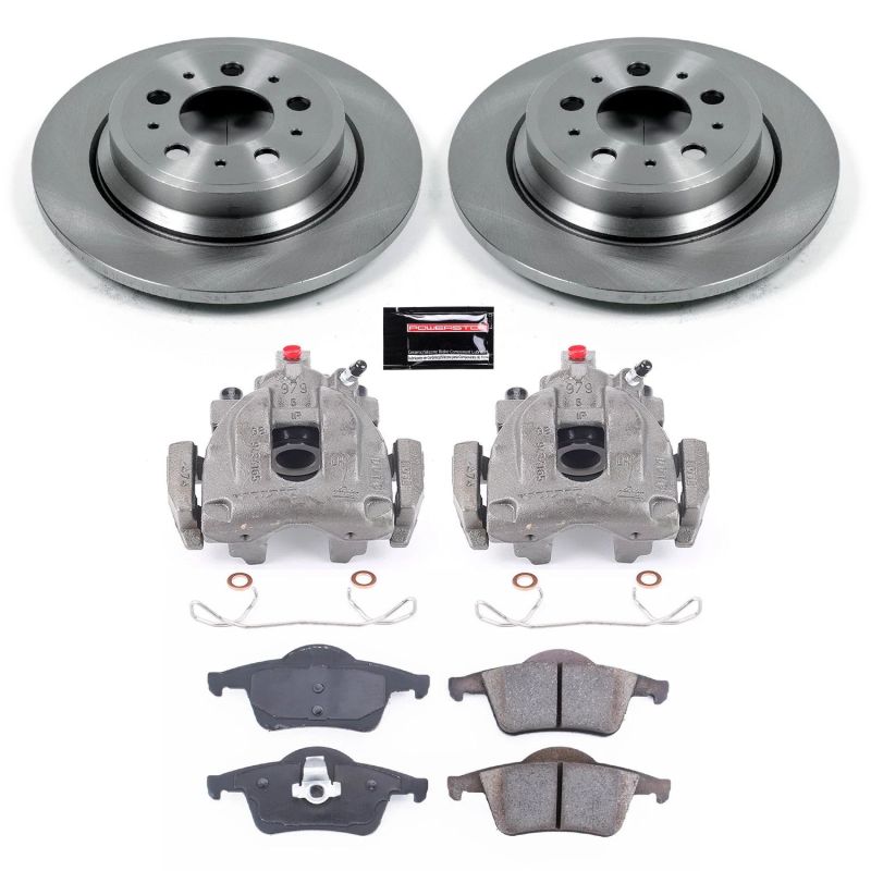 PSB Autospecialty Kit w/Cals - Power Stop 01-09 Volvo S60 Rear Autospecialty Brake Kit w/Calipers