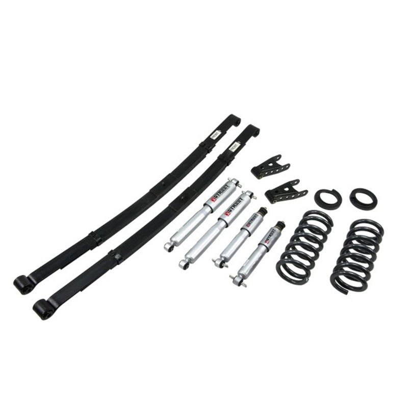 BT Lower Kit w SP Shocks - Belltech LOWERING KIT WITH SP SHOCKS