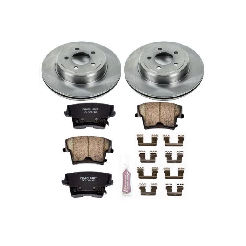 PSB Autospecialty Kit - Power Stop 05-19 Chrysler 300 Rear Autospecialty Brake Kit