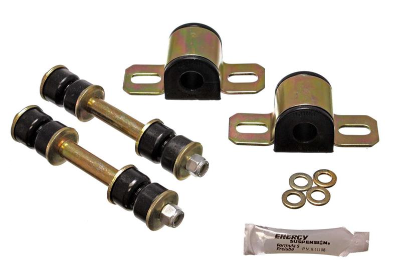 ES Sway Bar Bushings - Black - Energy Suspension 82-02 Chevy Camaro Black 19mm Rear Sway Bar Bushing Set