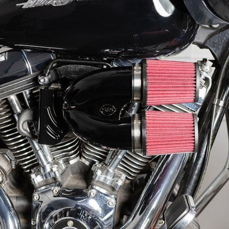 SSC Induction Kits - S&S Cycle 08-16 Touring Models/16-17 ST Tuned Induction Kit - Gloss Black