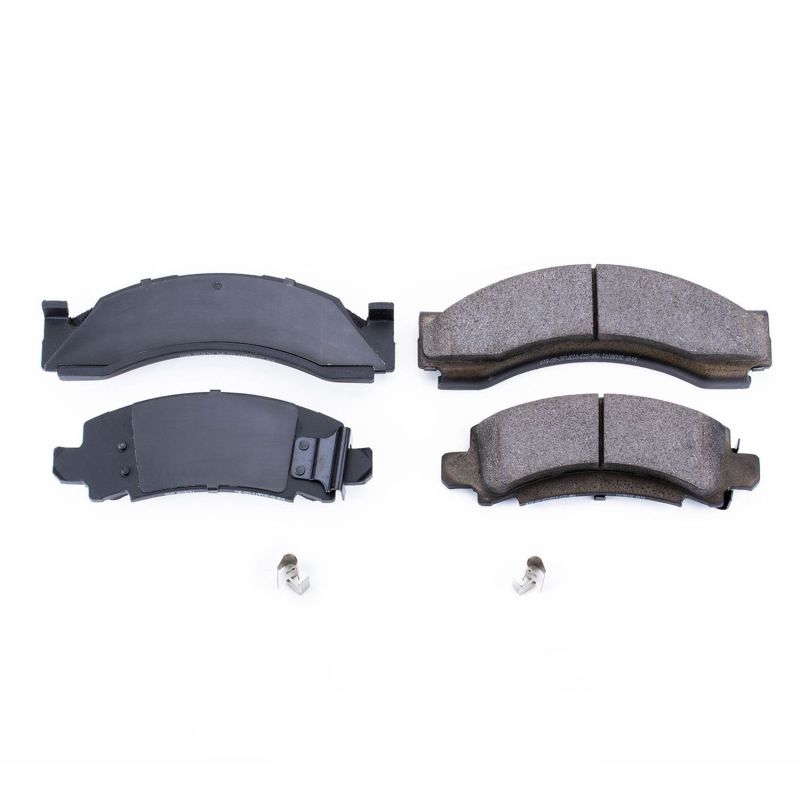 PSB Z17 Evolution Brake Pads - Power Stop 75-86 Chevrolet C30 Front or Rear Z17 Evolution Ceramic Brake Pads w/Hardware