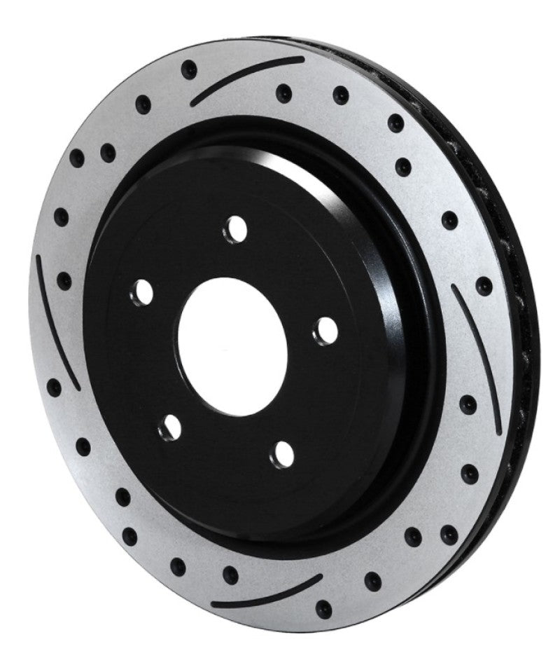WIL Rotors - Wilwood Rotor-Rear-SRP-C5/C6 Vette-LH-BLK 12.00 x 1.03 - 5 x 4.75in