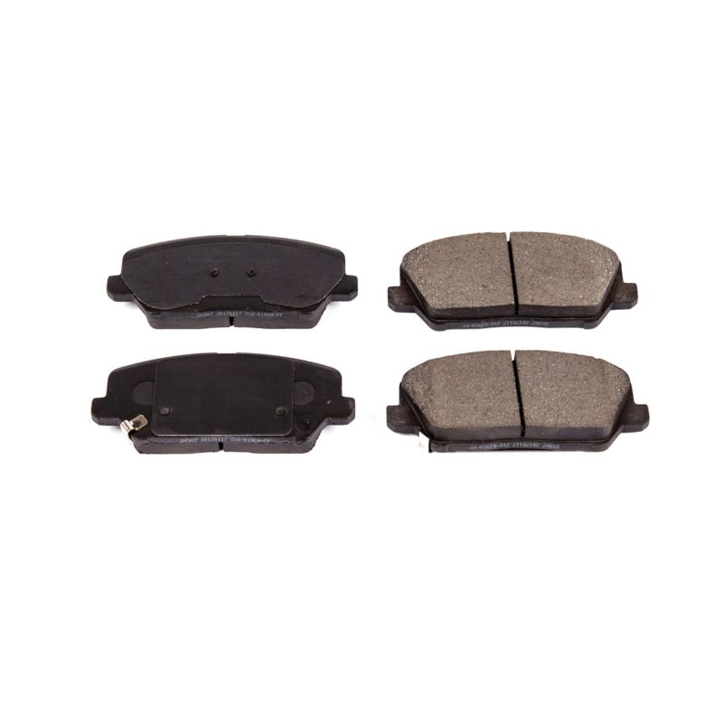 PSB Z16 Evolution Brake Pads - Power Stop 16-17 Hyundai Veloster Front Z16 Evolution Ceramic Brake Pads