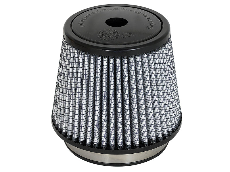 AFE Universal Pro Dry S Filter - aFe MagnumFLOW Air Filters IAF PDS A/F PDS 4-1/2F x 6B x 4-3/4T x 5H w/ 1Hole