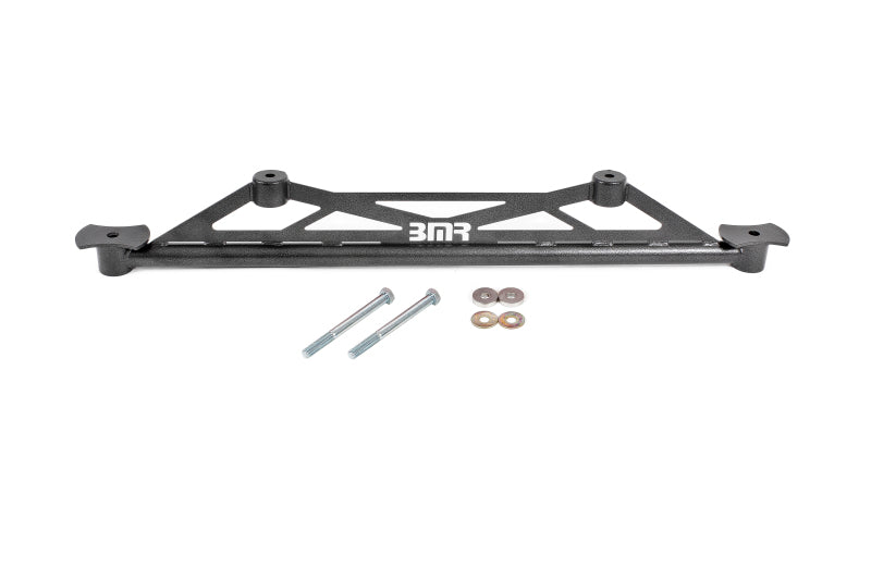BMR Cradle Braces - BMR 16-17 6th Gen Camaro Rear Of Rear Cradle Brace - Black Hammertone