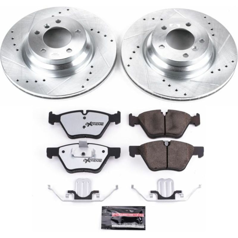 PSB Z26 Street Warrior Kit - Power Stop 2006 BMW 330xi Front Z26 Street Warrior Brake Kit