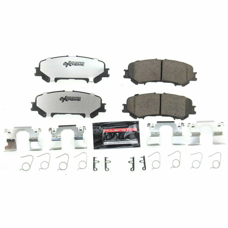 PSB Z36 Truck & Tow Brake Pads - Power Stop 17-19 Nissan Titan Rear Z36 Truck & Tow Brake Pads w/Hardware