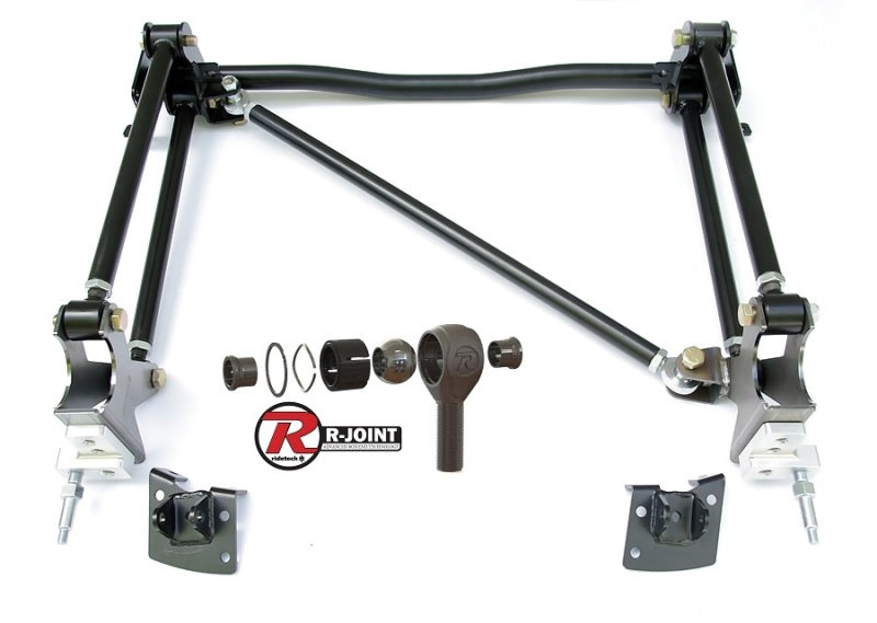 RID Suspension Link Kits - Ridetech 55-57 Chevy (Two Piece Frame) Bolt-On 4-Link Double Adjustable
