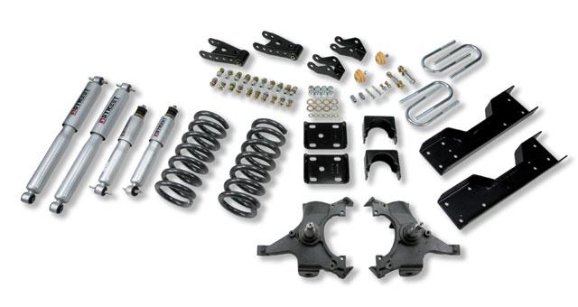 BT Lower Kit w SP Shocks - Belltech LOWERING KIT WITH SP SHOCKS