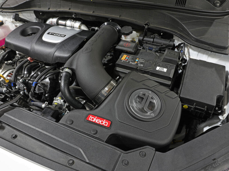 AFE Takeda Momentum Intake - aFe 18-21 Hyundai Kona L4-1.6L (t) Takeda Momentum Cold Air Intake System w/ Pro Dry S Media