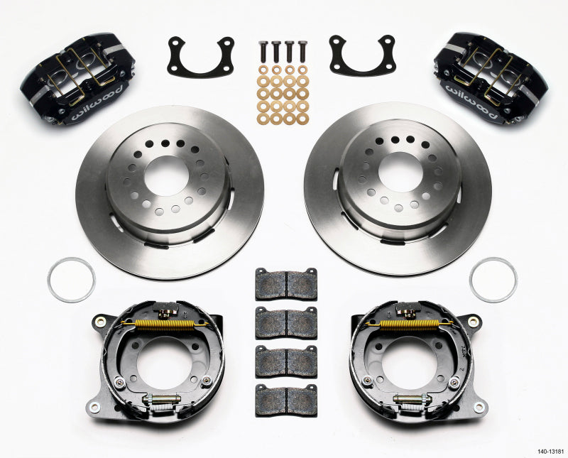 WIL Dynapro Brake Kit - Wilwood Dynapro Lug Mount P/S Park Brake Kit New Big Ford 2.50in Offset