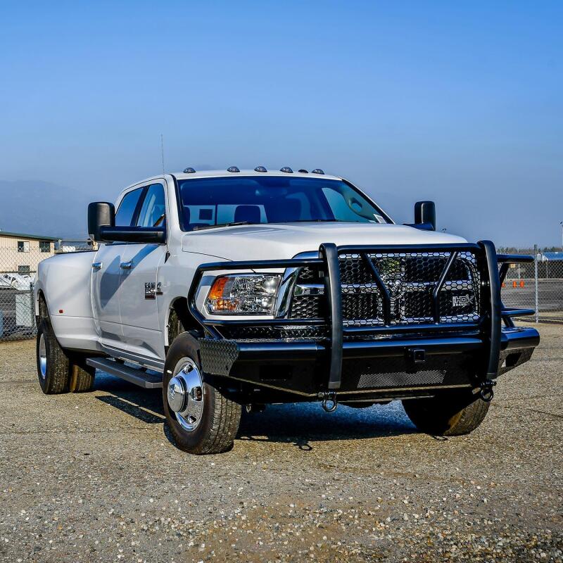 WES HDX Front Bumpers - Westin 10-18 RAM 2500/3500 HDX Bandit Front Bumper - Black