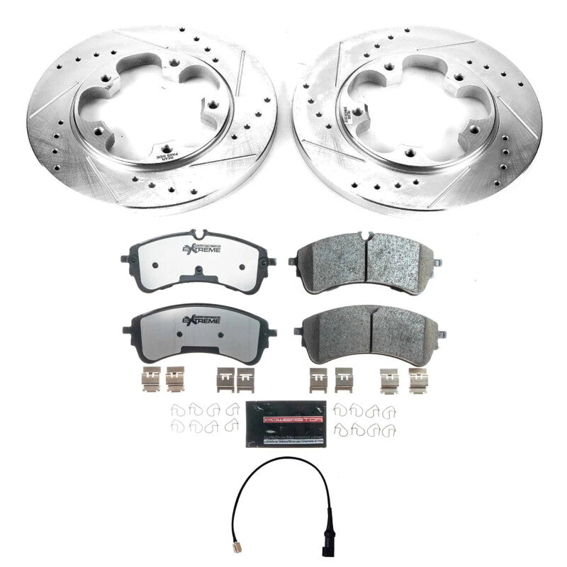 PSB Z36 Truck & Tow Kit - Power Stop 2021 Ford Transit-150 Rear Z36 Truck & Tow Brake Kit
